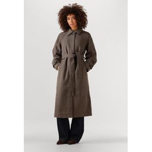 Object - Objemma L/S Coat - Trenchcoat - Beige - Polyester