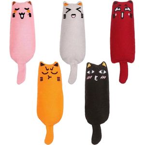 6 stuks kattenkruidspeelgoed - pluche muis - kittenspeelgoed - alle katten