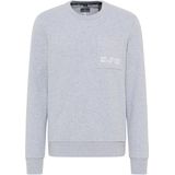DreiMaster - Sweatshirt - Licht Grijs Melange - Ronde Hals