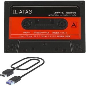 JHubers Goods - Externe Harde Schijf Behuizing voor 2,5"" SATA SSD met USB3.0 Adapter