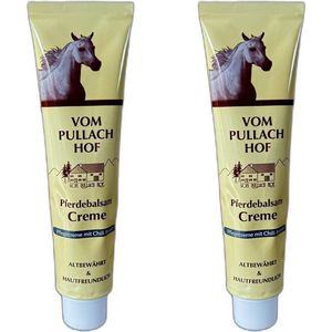Vom Pullach Hof - PFERDEBALSAM Crème met Chili Extracten - 100 ml x 2
