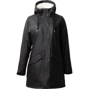 Horze Billie PU Regenjas met fleece, Black, 38