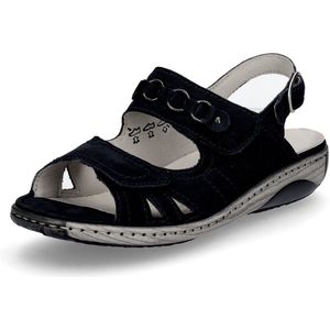 Waldläufer damessandaal Garda donkerblauw 3,5