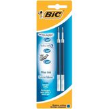 Gelschrijvervulling bic voor div gelpennen blauw | Blister a 2 stuk