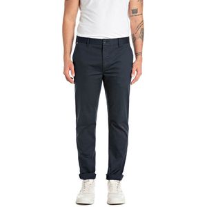 Replay M9998.000.84905 Chino Broek Blauw 28 / 30 Man