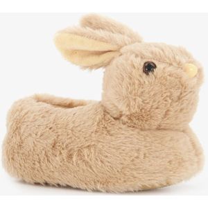 Thu!s kinder pantoffels konijn - Beige - Sloffen - Maat 32/33
