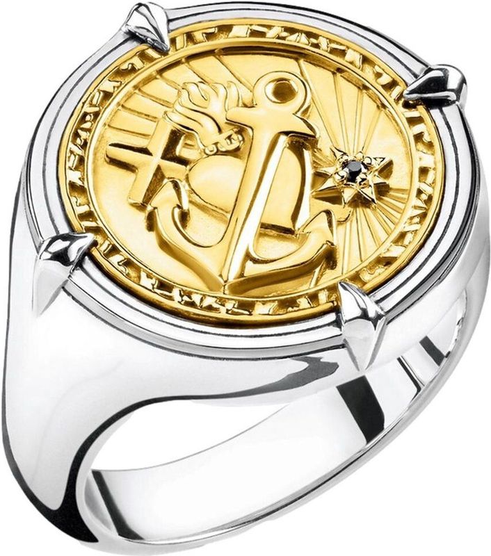 Thomas Sabo - TR2246-849-39-64 - Ring - Geel Goud - 750 / - Zirconia