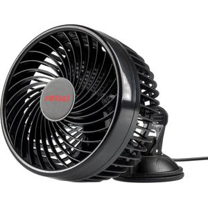 Auto ventilator met zuignap bevestiging - 4,5 inch - 12V