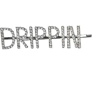 Haarspeld met tekst - Drippin