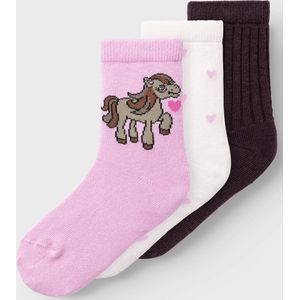 NAME IT - NMFNADIA 3P SOCK - Meisjes - Sokken
