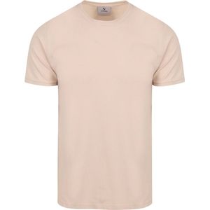 Suitable - Respect T-shirt Ono Beige - Heren - Maat XXL - Modern-fit