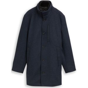Tom Tailor - 2-in-1 Wollen Jas - Met Afneembare Binnenjas - Winterjassen
