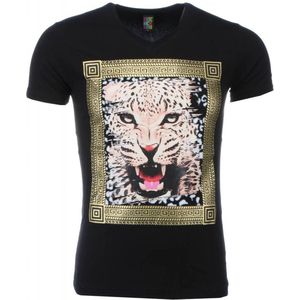 T-shirt - NPA Print - Zwart