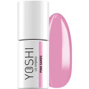 Yoshi Gellak Pastel Paradise nr 829 Pink Sands 6ml - gellak - gelpolish - manicure - base - topcoat - zomer - zachte kleuren - pedicure - Caramdia
