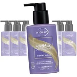 Andrélon Kleurmasker zomer blond 6x Voordeelverpakking