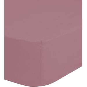 Hoeslaken 90x220 HIP cotton-satin dusty pink