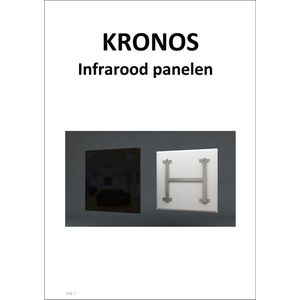 Royal plaza Kronos handdoekhouder voor infrarood paneel 500Watt rvs