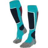 FALKE - SK2 Intermediate W - Ski Sokken - Turquoise Peacock Blue - 1 Paar