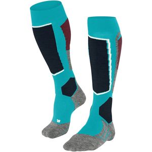 FALKE - SK2 Intermediate W - Ski Sokken - Turquoise Peacock Blue - 1 Paar