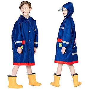 Lichtgewicht Waterdichte Regenponcho voor Kinderen 3-12 Jaar