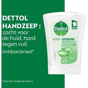 Dettol - Wasgel Navulling - Hydrate - Aloë Vera & Bamboe - 250 ml - 1 stuk