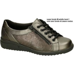 Solidus -Dames - grijs donker - sneakers - maat 40.5