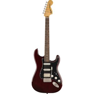 Squier Classic Vibe '70s Stratocaster HSS, Walnut, Laurel Fingerboard - Elektrische gitaar - rood