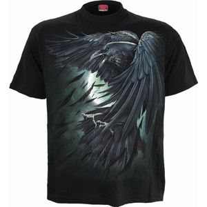 Spiral Kids - Shadow Raven Jongens T-shirt - zwart - 140/146