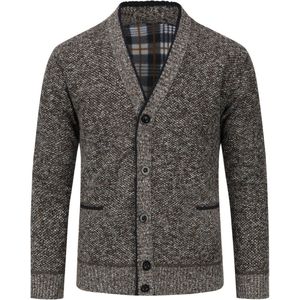 Allthemen Heren Gebreide Vest - Klassieke Knopen - 3XL