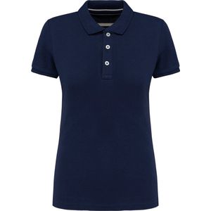 Kariban Vintage damespolo met korte mouwen KV2207 - Vintage Navy - S