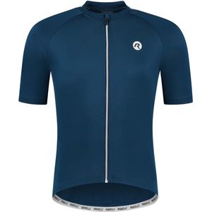 Rogelli Explore Fietsshirt Heren - Korte Mouwen - Wielershirt - Blauw, Wit - Maat XL