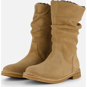 Aqa Laarzen beige Suede - Dames - Maat 41