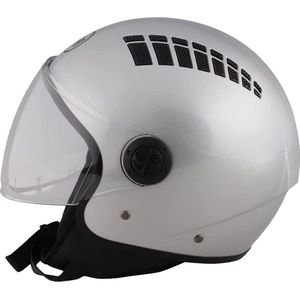 BHR 810 air | silver | vespa helm met vizier | maat XS