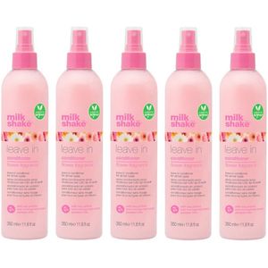 5x Milk_Shake Leave In Conditioner Flower Fragrance 350ml