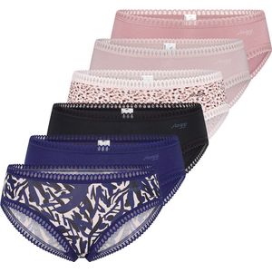 sloggi Dames hipster slip 6 pack GO Crush