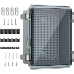 Waterdichte Aansluitdoos voor Buitengebruik IP65 - Elektrische Verdeeldoos - Weerbestendige Behuizing met 3 Aansluitingen