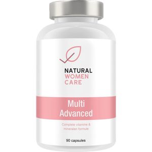 Natural Women Care - Multi Advanced - Multi vitamine - Vitamine - Mineralen - Kruiden - Complete formule - Vegan - Natuurlijk - Supplement