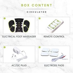 Voetmassage Apparaat met TENS en EMS - 99 Intensiteitsniveaus voor Optimaal Ontspanning