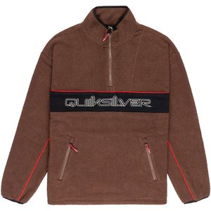 Quiksilver - Omni Fleece - Bruin - Met Halve Rits - Heren