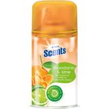 At Home - Automatische Spray Navulling - Mandarijn en Limoen - 250 ml