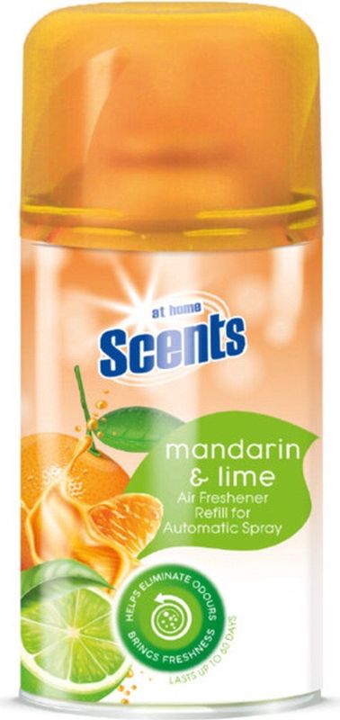 At Home - Automatische Spray Navulling - Mandarijn en Limoen - 250 ml