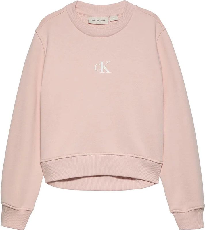 Sweatshirt - Effen - Lange Mouw - Normale Pasvorm - Zacht Aanvoelend