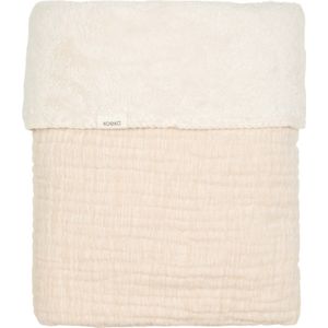 Koeka wiegdeken teddy Rivoli warm white 75x100