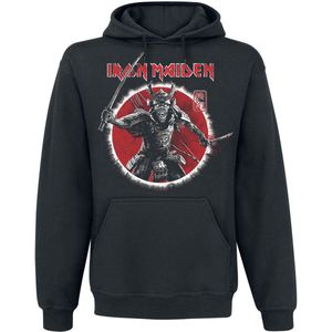 Iron Maiden Eddie Warrior Heren Trui met capuchon - zwart - S