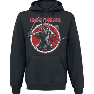 Iron Maiden Eddie Warrior Trui met capuchon zwart XL