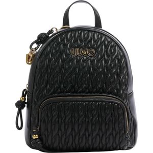 Liu Jo Betulla Backpack Dames Rugzak PU - Zwart - One Size