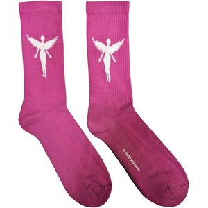 Nirvana - In Utero White Angel Sokken - Roze