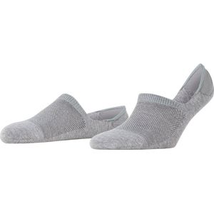 Burlington Athleisure onzichtbare antislip kousenvoetjes functioneel garen footies dames grijs - Maat 39-42