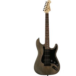 Fazley Outlaw Series Sheriff Basic HSS Black elektrische gitaar met gigbag