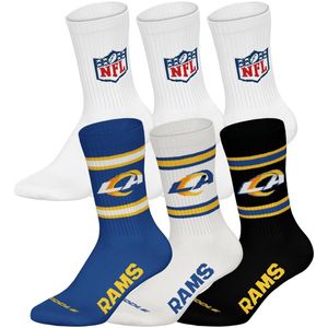 NFL Sokken NFL 6Pack Crew Socks Set van 6